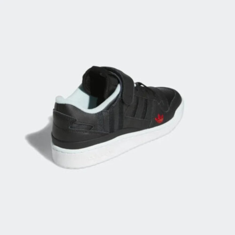 Adidas Forum Low Mens Casual Sneaker Shoes Black White HQ4536 NEW Multi Sz - Picture 5 of 8